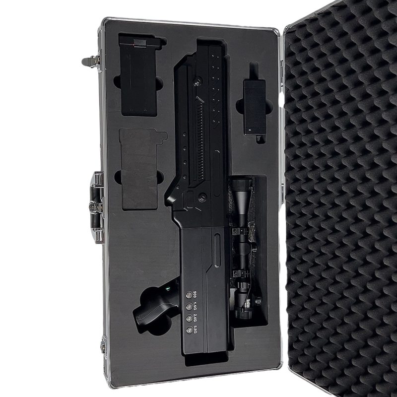  新市手持便携式枪型低空防御反制四通道B型